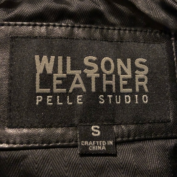 Wilson leather pelle studio leather jacket - Picture 7 of 8